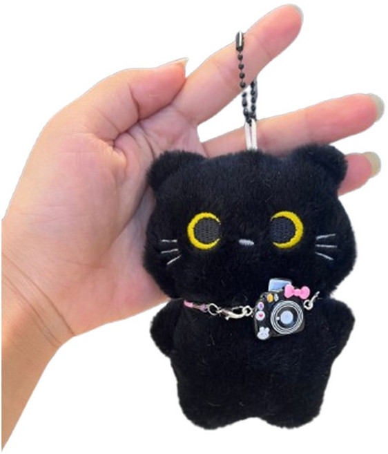 크군 컨셉 고양이 키링