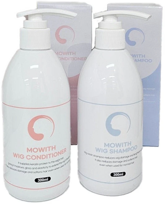 모위드 가발 샴푸 린스 세트상품 300ml (일반모발 겸용가능), 1개 - 쿠팡