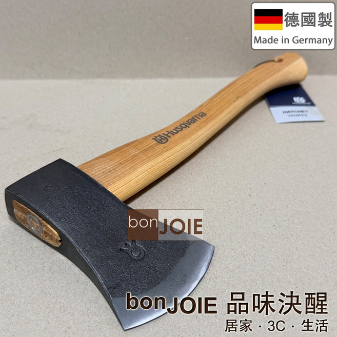 德國製 Husqvarna 斧頭 37.5cm 手斧, 1個