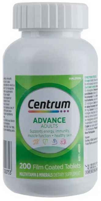 종합비타민 어드밴스(남녀공용) 200정, 1개