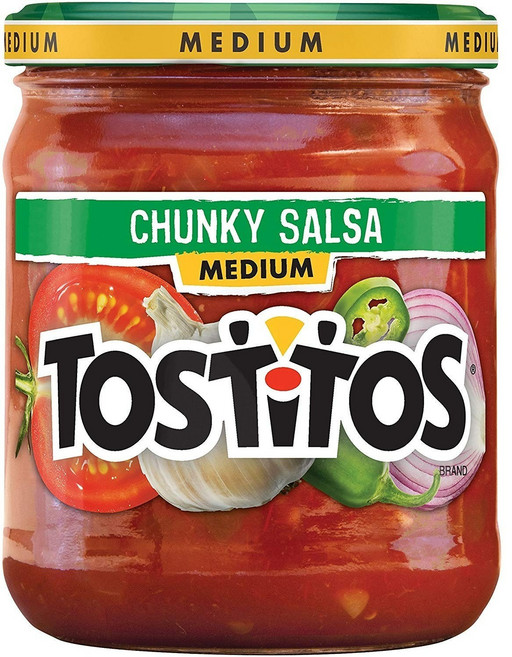 토스티토스 Tostitos 청키 살사 미디엄 15oz 2병