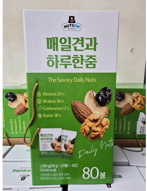 매일견과 하루한줌 프리미엄 하루견과 16g x 80봉, 1세트, 420g