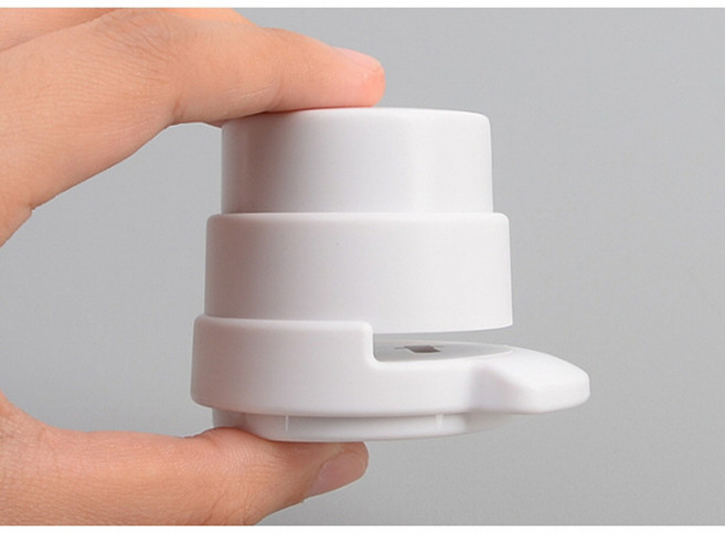 심없는 문서 서류 찝기 고정 정리 스템플러 원형