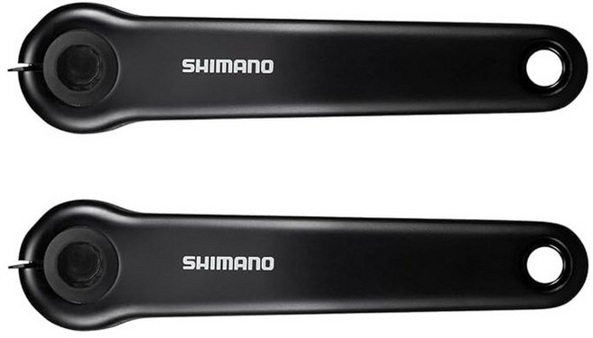 SHIMANO 크랭크암 FC-E6100 24mm 액슬 세레이션 170.0mm 블랙/FCE6100L 170/EFCE6100CXXL