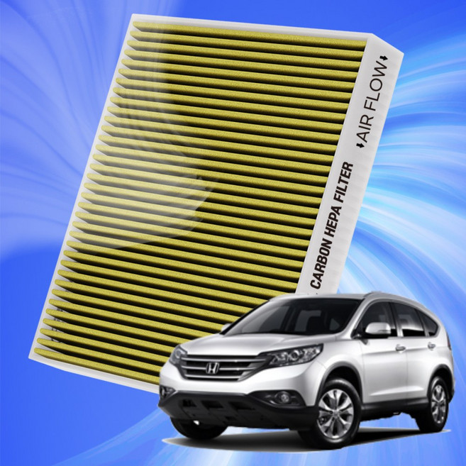 혼다 CR-V 3세대 4세대 5세대 전차종 자동차 에어컨 히터 필터 초미세먼지 차단 활성탄 필터, 1개, CR-V 4세대 (11~17)-A33