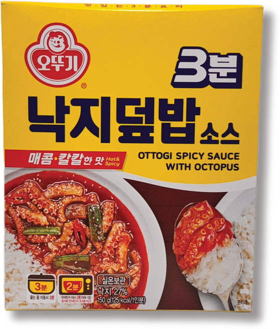 오뚜기 3분 낙지덮밥소스, 6개, 150g