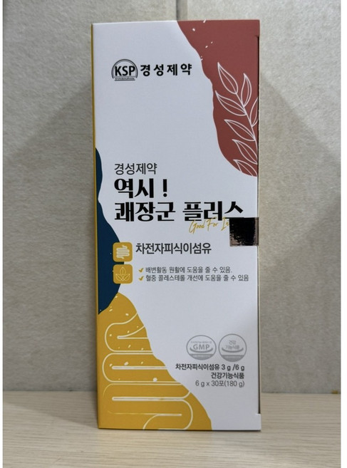 경성제약 역시 쾌장군 플러스 차전자피, 180g, 1개