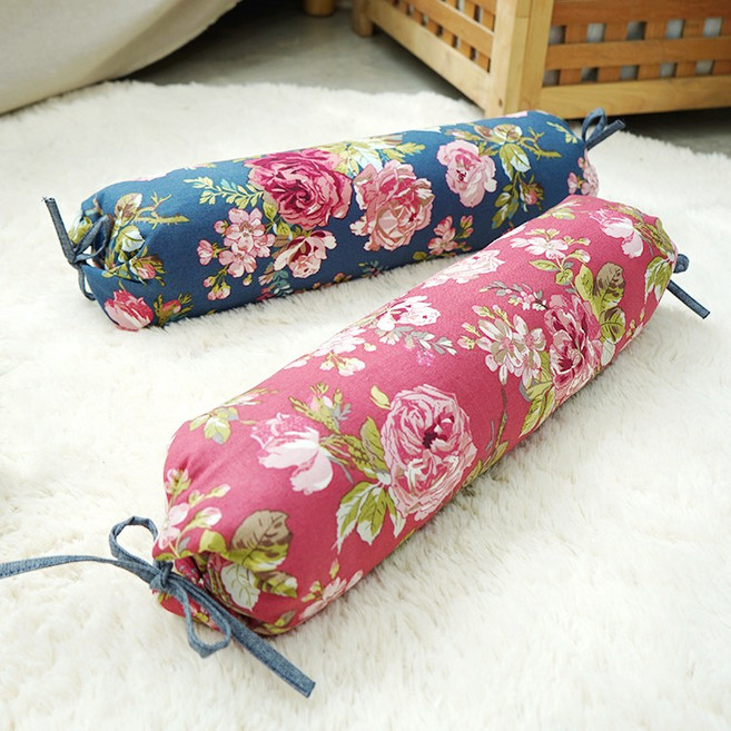 휴잠 잠솔솔~ 꿀잠템! 경추 메밀베개, 7.로즈플라워경추(끈)메밀베개, 1개