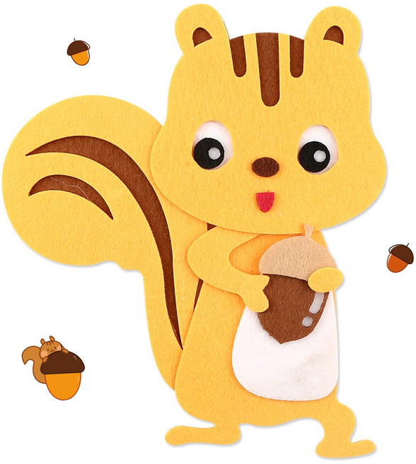 메이크문구 펠트 다람쥐 신형