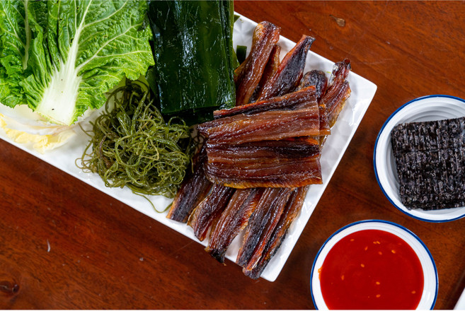 [재구매율 1위] 구룡포 과메기 최상급 야채세트(5미/10미) 손질과메기 단품, 1세트, 청어(야채세트) 5미