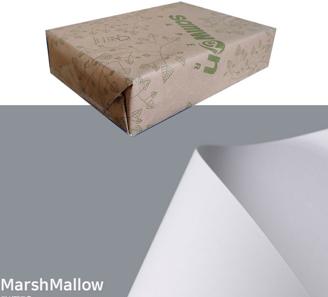 대용량 덕용팩 마쉬멜로우지 A4 (209g) 100매 1포