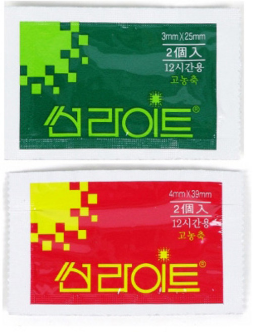 잘보여 썬라이트 케미라이트 야광케미 집어케미, 5개