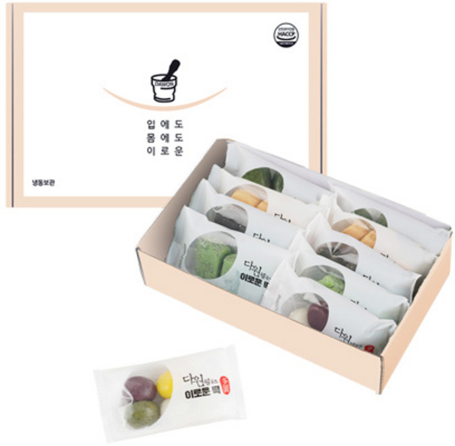 이로운떡 5종 10입 세트 송편 모시 인절미 흑임자 쑥찰떡(5종 100g * 2봉씩), 1개, 1kg