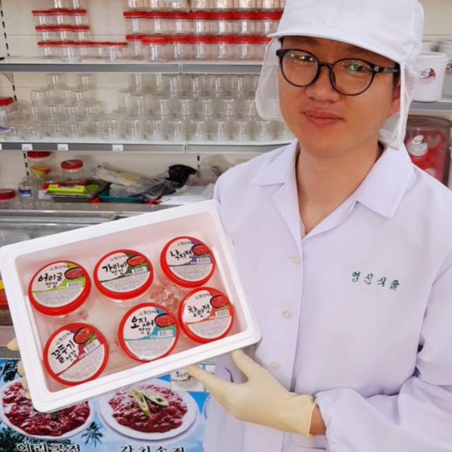 [영신식품] 200g 밥도둑젓갈 혼밥 자취러 골라담기, 1개, 씨앗젓