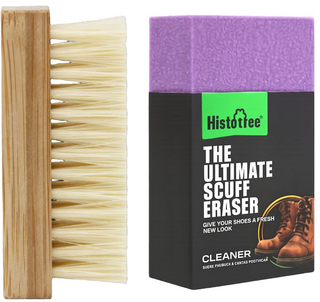 모어인 스웨이드 지우개 클리너 브러쉬 세트, 1세트, 고급형