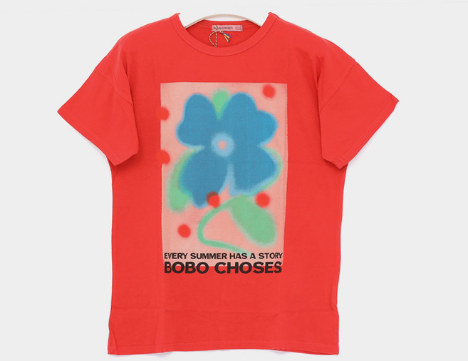보보쇼즈 26SS 썸머 스토리 반팔 여아 티셔츠 B126AC012 611