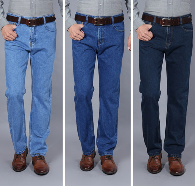 VANCAR 중년 아빠 게스 남자 스판 청바지/남자 진/슬림스트레이트핏/테이퍼드핏 데님팬츠