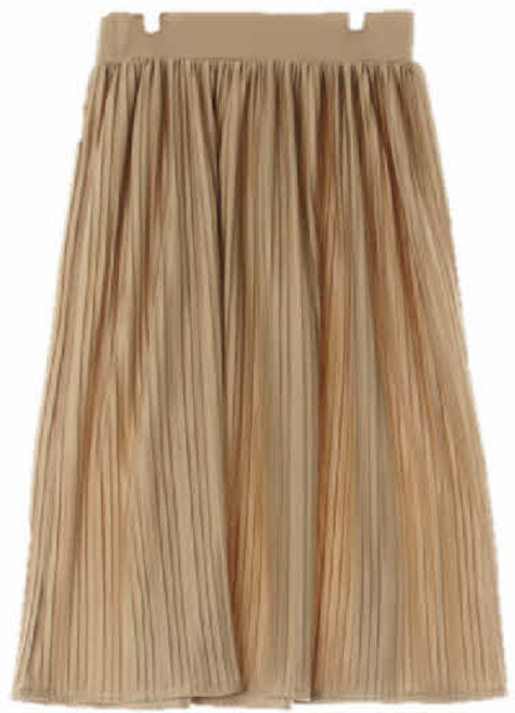 로미스토리 8998 romistory 카키쉬베이지 플리츠롱하이밴딩스커트 [없음]