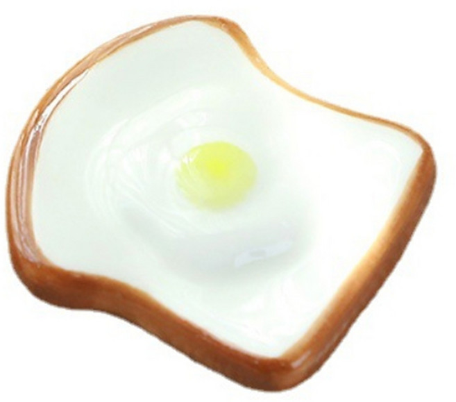 식빵모양 수저받침대 젓가락 식탁 계란, 1개, 식빵