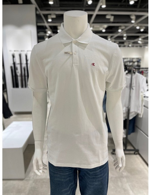 캘빈클라인 진 CALVIN KLEIN JEANS CK진남여공용 레귤러핏 피케 반팔 클래식 폴로 티셔츠 40EM269-YAD FOX549 BOG027