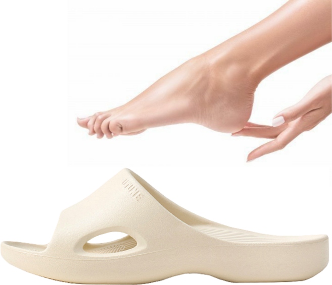 바디코위 편안한 아치 쿠션 슬리퍼 리커버리 족저근막