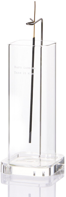 루다하우스 스퀘어글래스 인센스 스틱 홀더 유리, 미드센추리