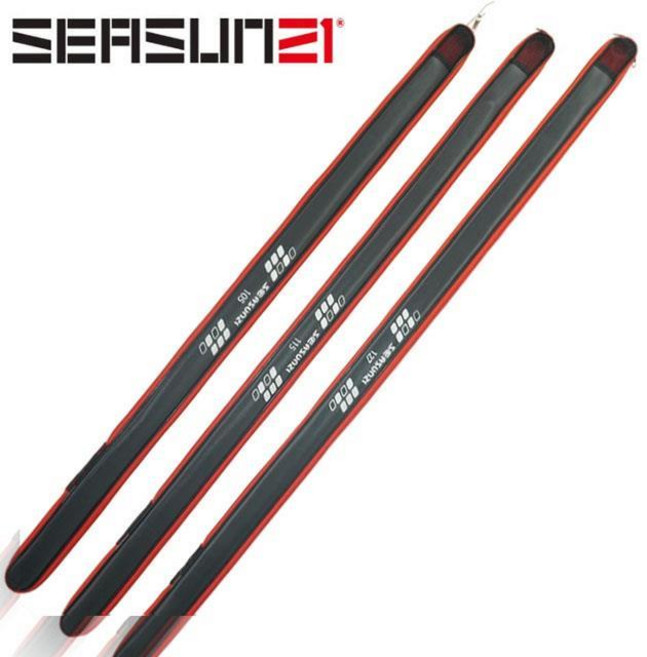 시선21 중층낚시대케이스 로드케이스 127cm 블랙레드, 127