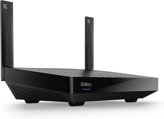 Linksys AX2200 듀얼 밴드 메시 WiFi 6 라우터 2.2 속도 15개 이상의 장치 연결 1500 평방 피트 커버리지 2024년 출시 블랙, 2024 Release -