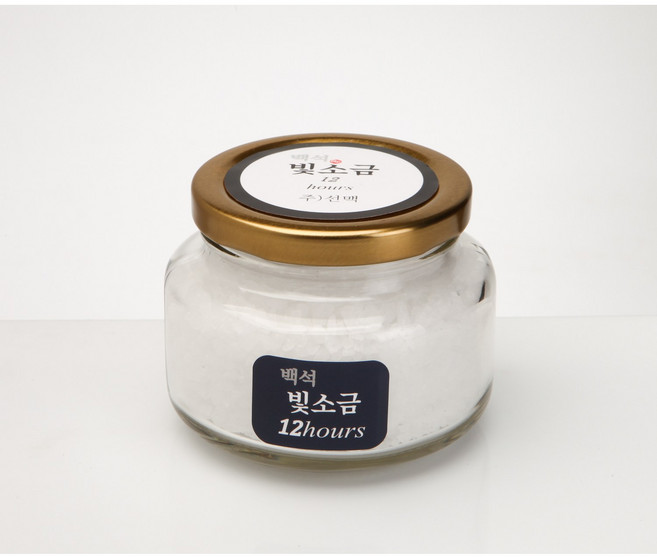 백석빛소금 12시간 250g 알갱이, 1개, 고운분말