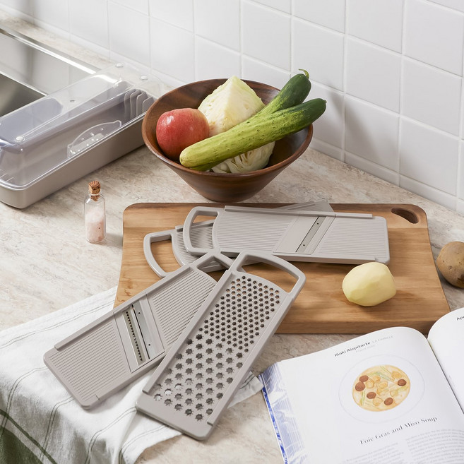 JAJU 보관까지 편리한 채칼 4종 세트 512157