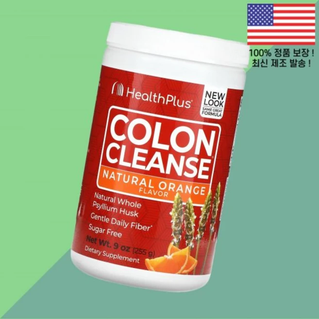 헬스 플러스 콜론 클렌즈 내추럴 오렌지 9온스 255g Health Plus Colon Cleanse Natural Orange 9oz, 1개 - 쿠팡