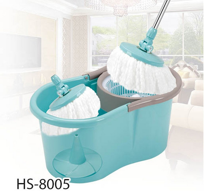 鵝頭牌手壓式旋轉淨巧拖HS-8005, 1個