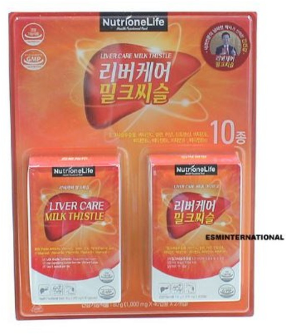 뉴트리원라이프 리버케어 밀크씨슬 1000mgX40캡슐X2개, 단품, 40정, 2개