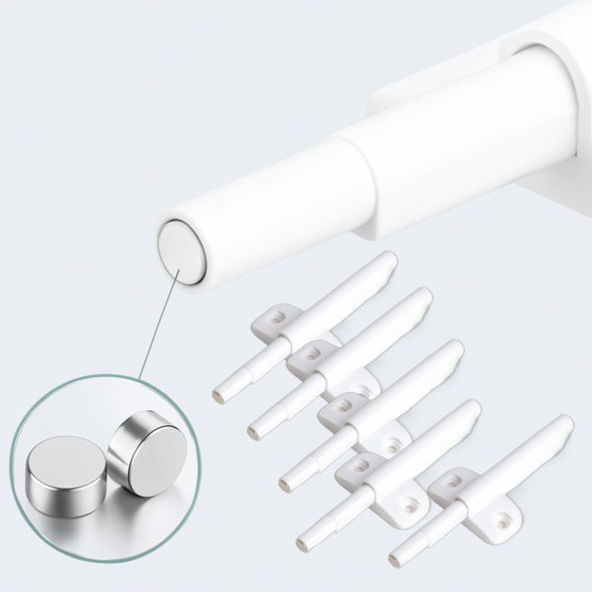 무루어 날개형 원터치 빠찌링, 5개, 화이트