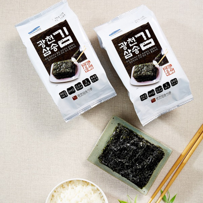 광천김 삼송맛김 식탁김 24봉, 재래식탁