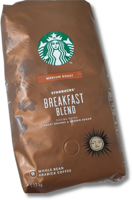 스타벅스 브랙퍼스트 블렌드 홀빈커피 1.13kg, 홀빈(분쇄안함), 1개