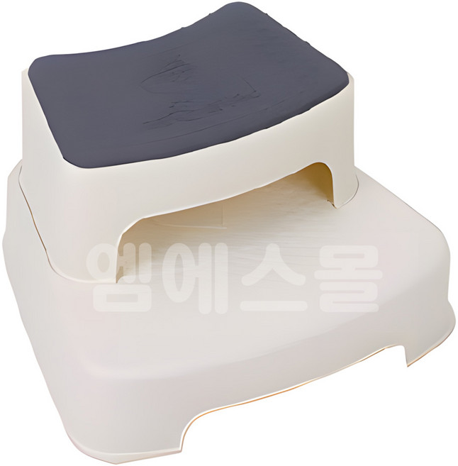 베베솜 러비 프리미엄 디딤대 상하단 풀세트 색상선택, 그레이, 1개