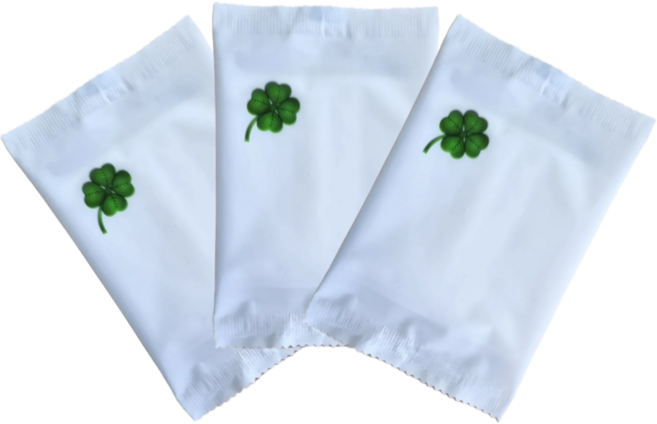 하트민 업소물티슈 고급 낱개포장 업소용 미니 식당물티슈, 68g, 1000매, 1개