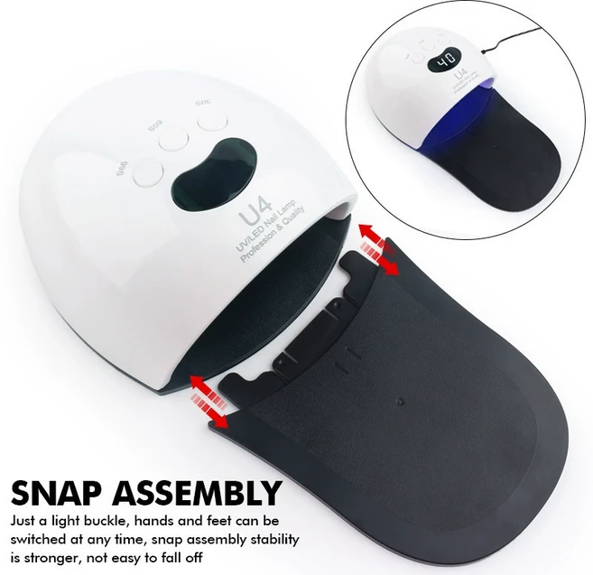 발톱 무좀 레이저 풋케어 곰팡이 치료기 관리기 건강 네일용품, 흰색 사과, 1개