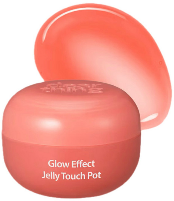 01 피치버니 밀크터치 디어씽 글로우 이펙트 젤리 터치팟, 1개
