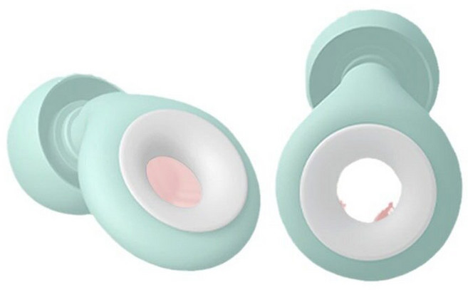 룹 Loop 콰이어트 2 이어플러그 소음방지, [블랙그린블랙]화이트 함 컬러박스