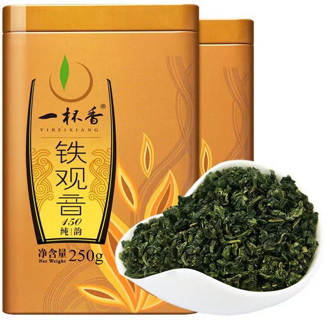 중국 안계특급 철관음 산차 우롱차 총 500g 명절선물, 1개, 250g, 2개입