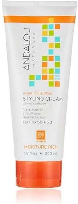 Andalou 안달루 스타일링 크림 아르간오일 앤 시어, 2개, 200ml - 쿠팡