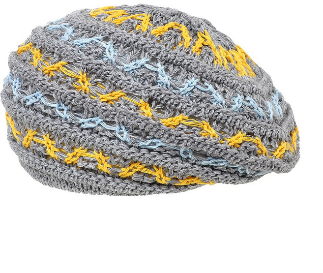 BAR003.삼색 쿨니트 여자 베레모 빵모자 봄 여름 화가모자