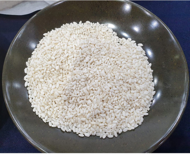 수원발효 백국쌀누룩입국(20kg) 전통주(탁약주) 전통식초 제조, 20kg, 1개