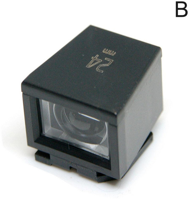 광학 뷰파인더 외부 렌즈 어댑터 21mm 24mm 40mm 거리계 리코 GR X 카메라, [02] 24mm, 02 24mm, 1개