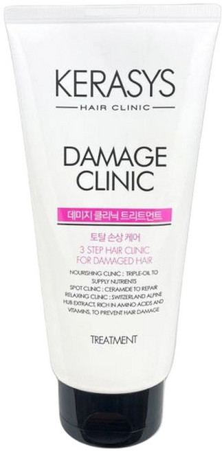 케라시스 트리트먼트 린스 데미지 클리닉 샴푸 300ml O 컨디셔너 애경 볼륨 모이스처 헤어케, 1개