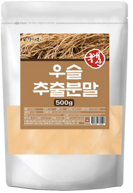 국산 우슬 추출분말, 500g, 1개