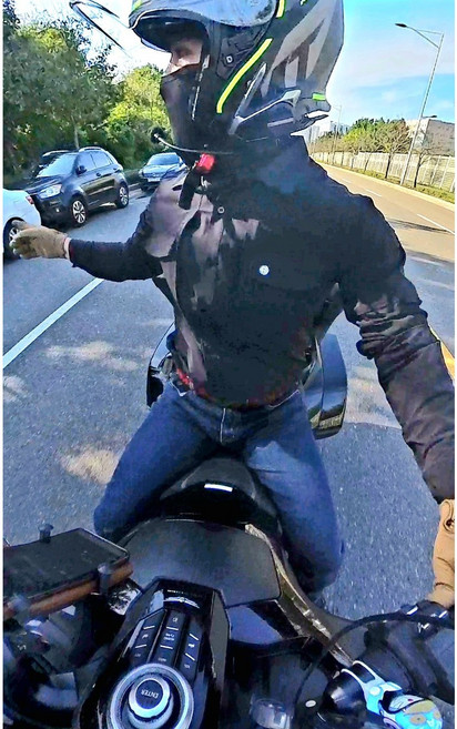 바이크 남방 오토바이 자켓 바이크 사계절 방수 방풍, 블랙