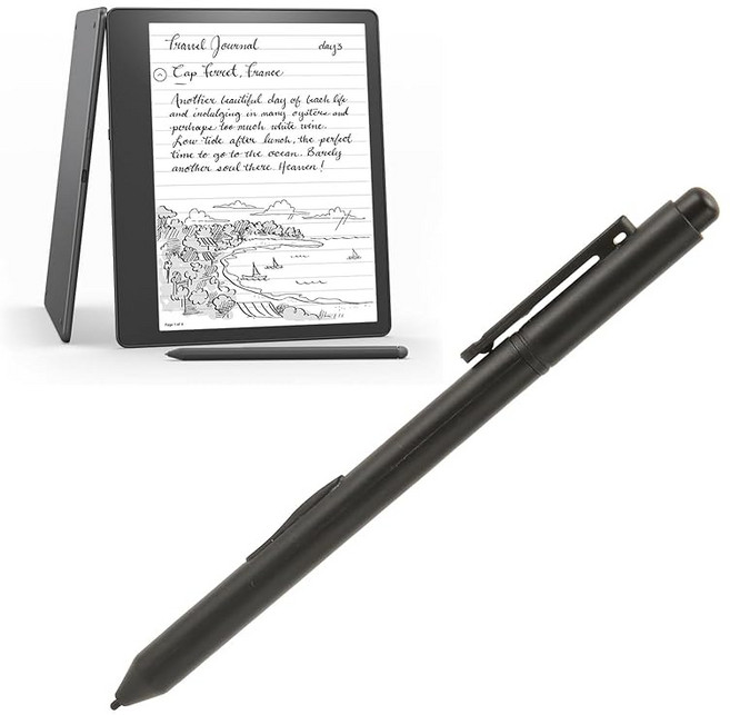 팜 리젝션 기능 탑재 EMR 스타일러스 4096 필압 감도 소프트 칩 리마커블 2. Galaxy Tab S6 Lite Kindle의 틸트 지원